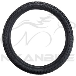لاستیک دوچرخه توپر سایز 20 مدل A