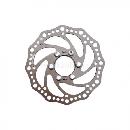 روتور دیسک دوچرخه مدل پيچی 140 MM