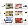 استیکر دوچرخه بسته 50 عددی