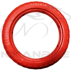 لاستیک دوچرخه توپر سایز 12 مدل رنگی
