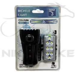 چراغ جلو و عقب دوچرخه مدل QX-T1218