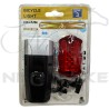 چراغ جلو و عقب دوچرخه مدل QX-T0698