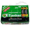 باتری نیم قلمیAAA تیانبائو مدل R03P 1.5V - بسته 48 عددی