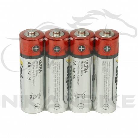 باتری قلمی AA گیگاسل مدل R6-4S 1.5V - بسته 40 عددی