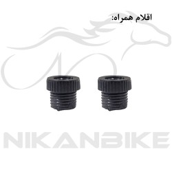 چراغ سر والف دوچرخه مدل کوچک - بسته 2 عددی