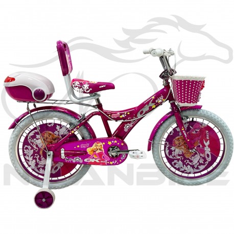 دوچرخه بچگانه اوکی سایز 16 مدل 950 (دخترانه)
