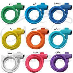 قفل دوچرخه 1500-12 مدل کلیددار W-STANDARD