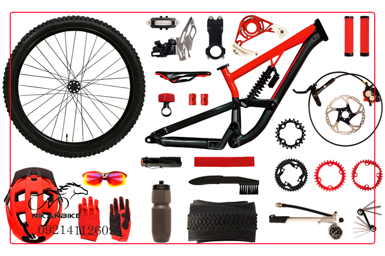 فروش عمده قطعات دوچرخه در نیکان بایک