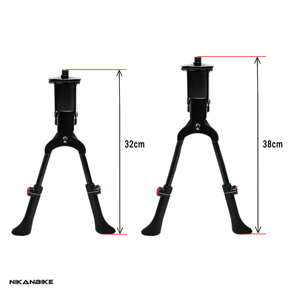 تنظیم ارتفاع جک دوپایه تنظیمی دوچرخه