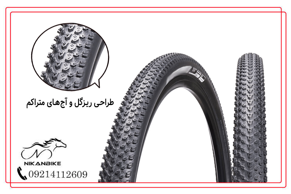 تایر دوچرخه چائویانگ سایز 27.5x2.10 ریزگل