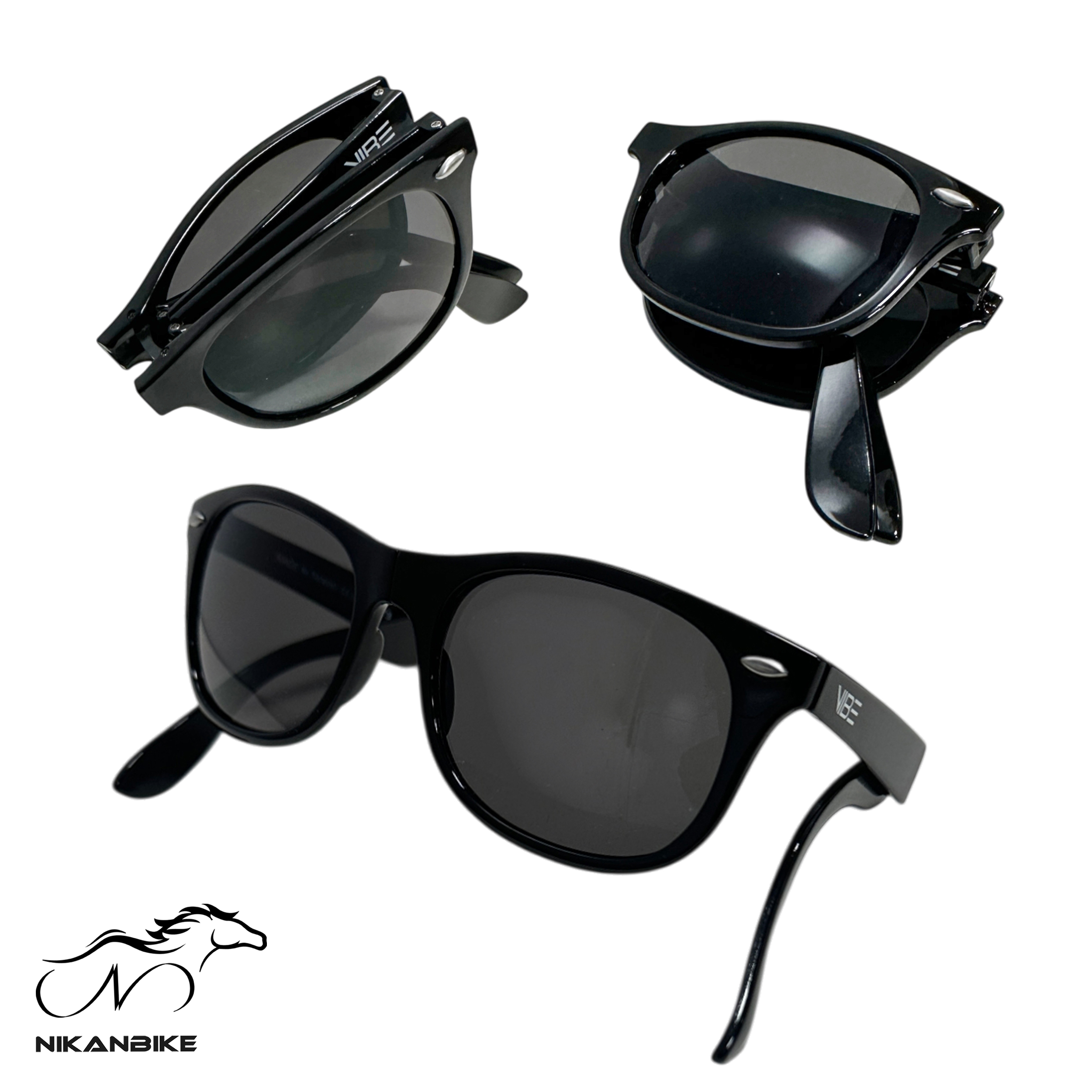 عینک آفتابی وایب تاشو مدل CAPTAIN